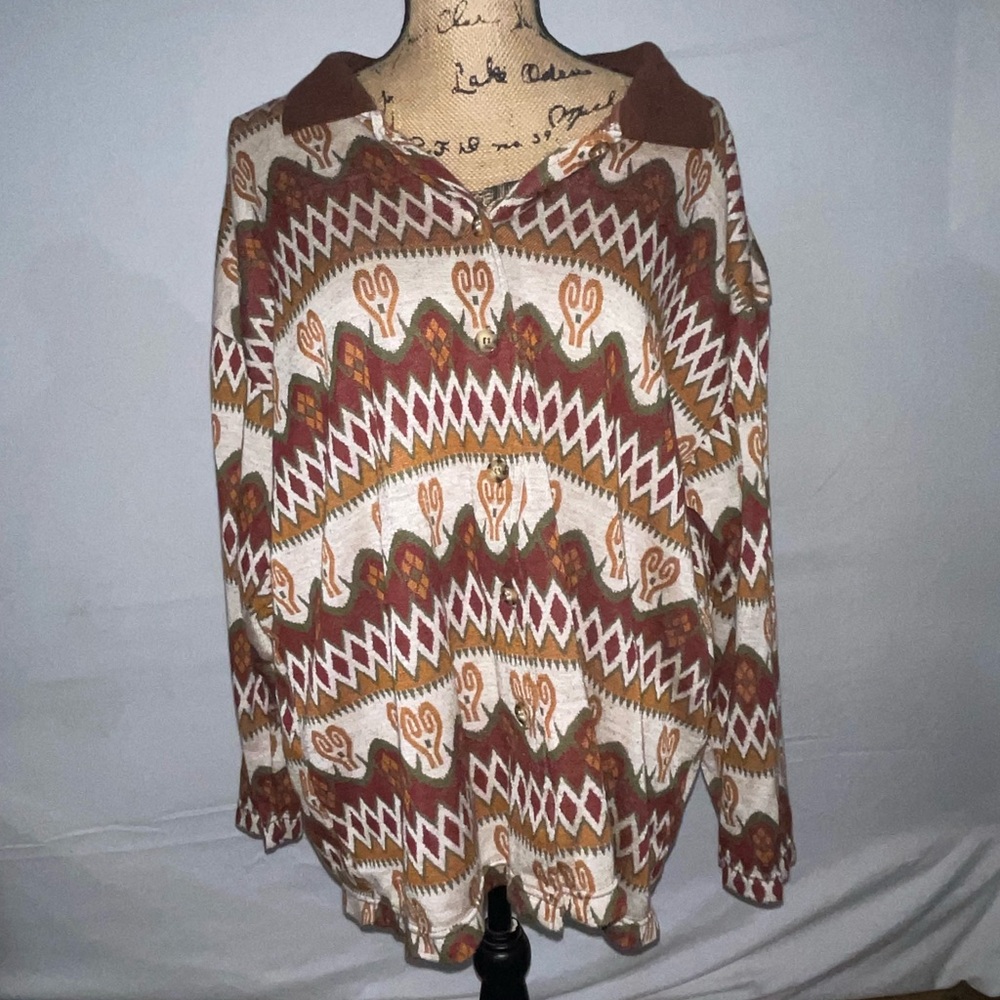 Women’s M Gitano Button Down Shirt